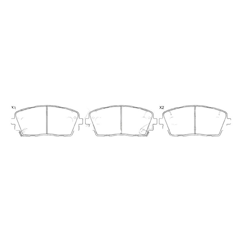 Pastillas De Frenos Delanteras Para Morning 2011-2017