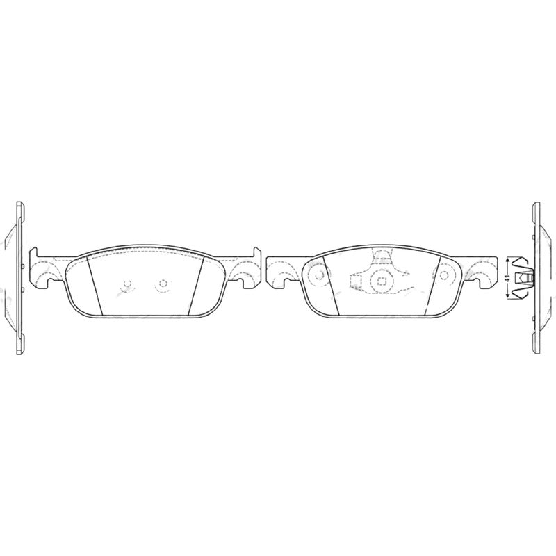 Pastillas Delanteras Renault Clio  1.5 Rs 2014 - 2022 Nibk