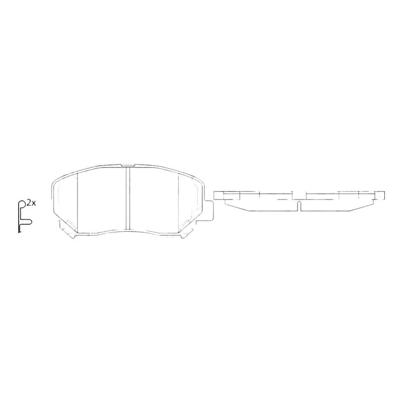 Pastillas Delanteras Mazda Cx-5 2013-2021 Nibk