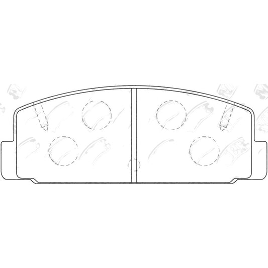 Pastilla Frenos Trasera Mazda 6 2002-2013