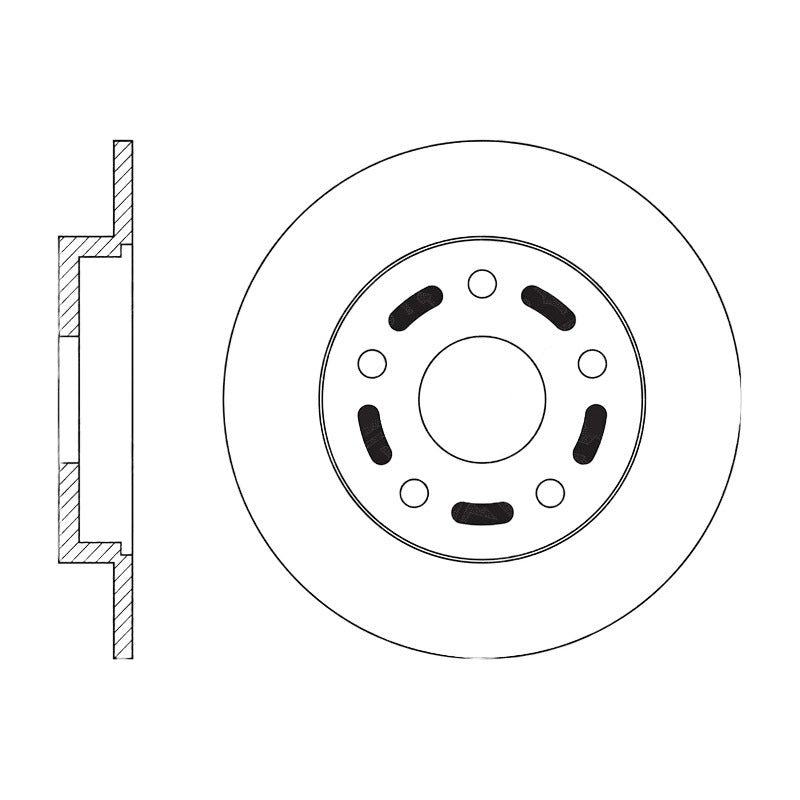 Discos Frenos Traseros Mazda 6 2013 - 2019 Par