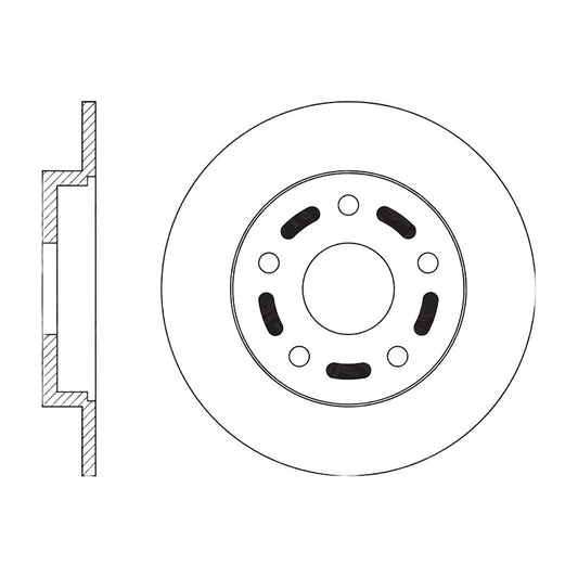 Discos Frenos Traseros Mazda 6 2013 - 2019 Par